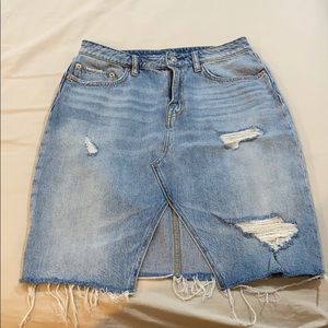 Jean skirt
